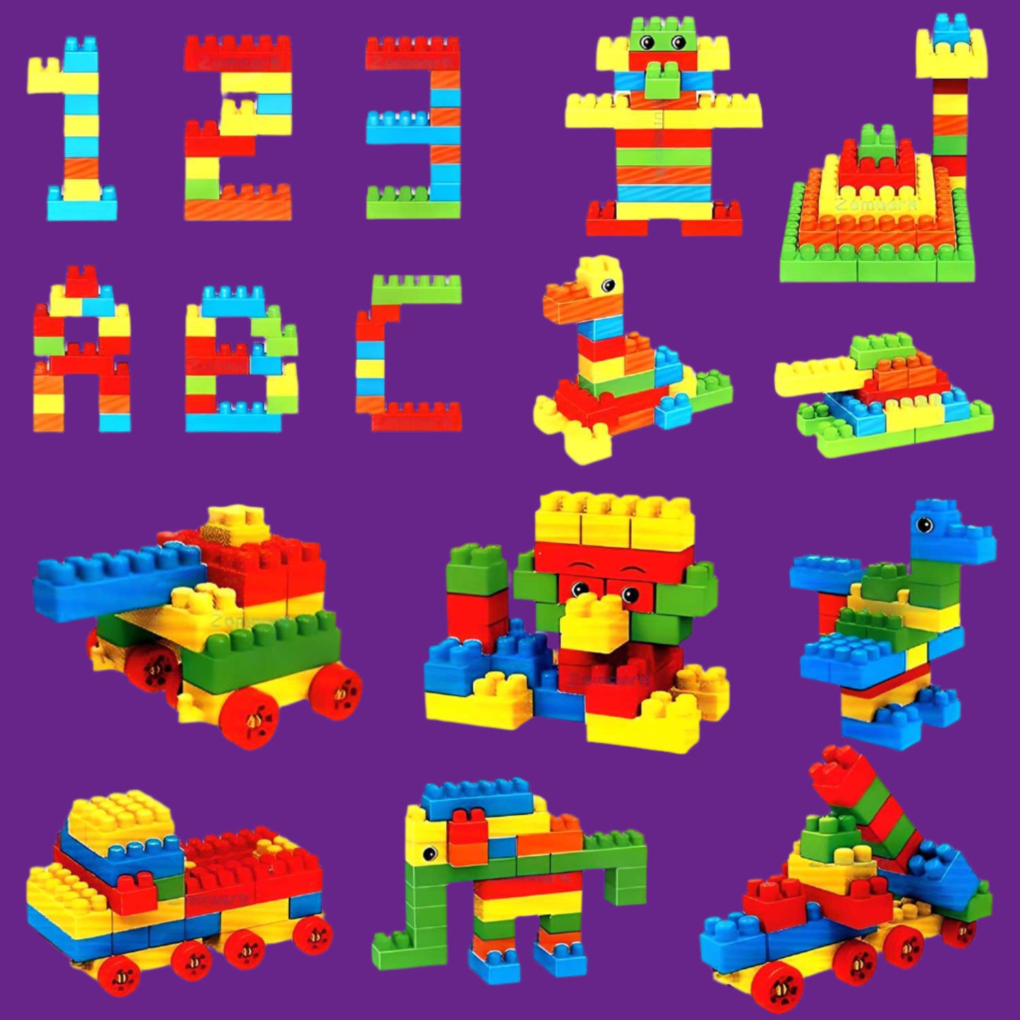 120 PCS+ Building Block Game for Kids