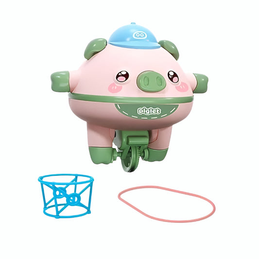 Tightrope Walking Tumbler Pig